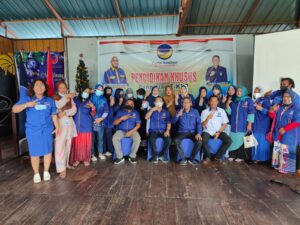 Target Menang, DPD NasDem Kota Sorong Gelar Pelatihan Pengisian E-KTA