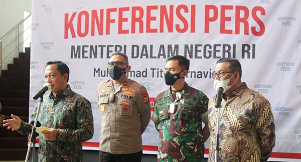 Mendagri Tito K Rakor percepatan Mal