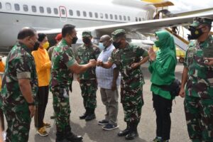 Pangdam Cenderawasih Dampingi Kunker Perdana Panglima TNI ke Mimika