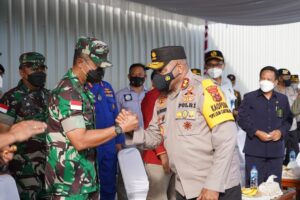 Kasdam Cenderawasih Hadiri Apel Gelar Pasukan Ops Lilin Carstenz 2021