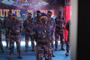Wakapolda Papua Didampingi Irwasda Ikut Upacara HUT Polairud Ke-71 Secara Virtual