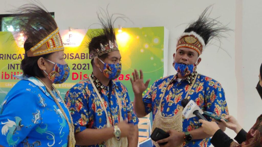 Anak Babinsa di Perbatasan RI-PNG Jadi Narasumber Hari Disabilitas Internasional 2021