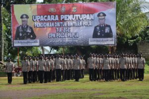 504 Bintara Polri TA. 2021 Pendidikan SPN Polda Papua Resmi Dilantik