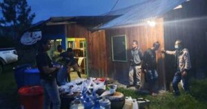 3 Produsen Miras Oplosan Diamankan Polisi Jayawijaya