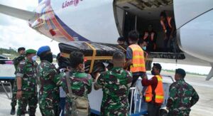 3 Jenazah Prajurit TNI Diberangkatkan ke Kampung Halaman