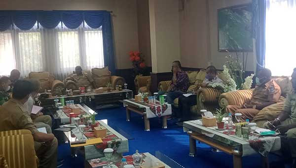 Bupati JPR Dandim JPR Bahas Kakao