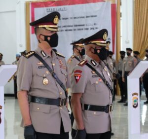 Sertijab 5 PJU Polda Papua Barat di Akhir Tahun 2021