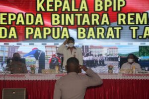 Kepala BPIP Berikan Pembekalan Kepada Peserta Binlat Polda PB