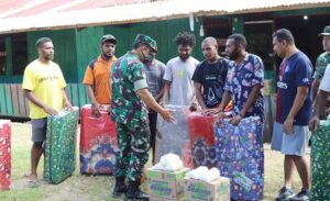 Kodam Cenderawasih Berbagi di Asrama Mahasiswa Kiriwok – Kerth Jayapura