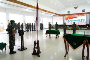 Pangdam Yogo Pimpin Sertijab dan Tradisi Korps Kasdam – Irdam XVII Cenderawasih