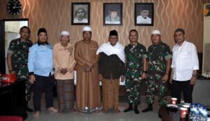 Tingkatkan Silaturahmi, Pangdam XVI Pattimura Kunjungi Masjid Al’Fatah
