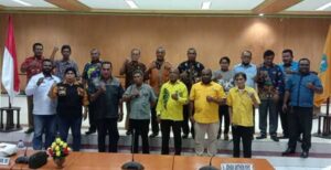 Bertemu Pansuslih DPRD Biak, Koalisi Parpol Pengusung-Kandidat Diminta Perbaharui Dokumen