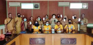 Jajaran Setwan Biak Numfor Ikut Sosialisasi Aplikasi Livin By Mandiri