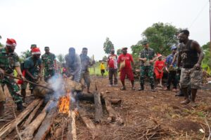 Kodam Cenderawasih Berbagi Kasih di Gereja GIDI Lembah Sunyi Angkasa