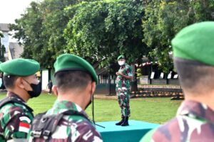 Himbauan Dandim Merauke: Tingkatkan Keimanan dan Jaga Kesehatan Dalam Melaksanakan Tupoksi