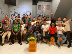 17 Tahun Pengabdian di Polri, Leting Zed-Stp Polres Jayapura Gelar Syukuran