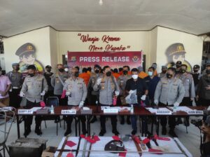 Polda PB Ungkap 11 Tersangka Pembunuhan Khani dan Pembakaran THM