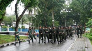 Lantamal IX Gembleng 30 Calon Menwa Unpatti Ambon