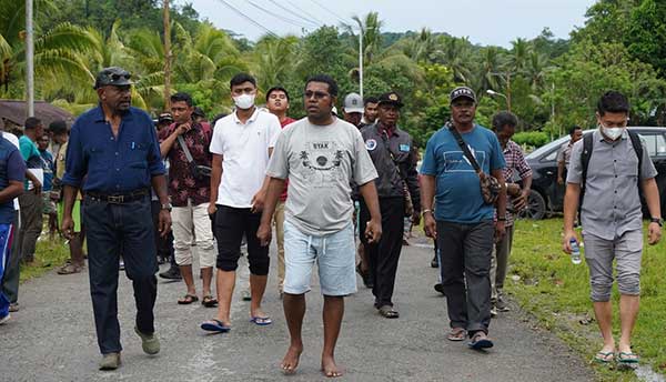 Bupati Biak Temui Masyarakat di 4 Kampung 1 Bupati Herry AN Masy 4 Kampung