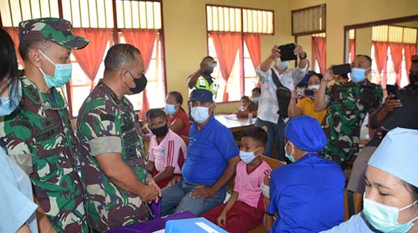 DAnrem Binaiya Vaksin SD 254 Saparua
