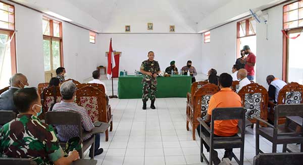 Danrem Binaiya Saparua ajak hidup damai