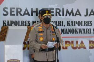 Lantik Tiga Kapolres Baru, Kapolda Tornagogo Tegaskan Tingkatkan Vaksinasi