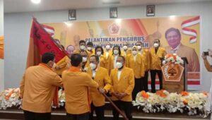 Pengurus DPD Ormas MKGR Maluku 2021 – 2026 Resmi Dilantik