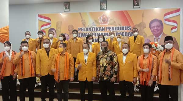 Pengurus DPD Ormas MKGR Maluku 2021 - 2026 Resmi Dilantik 3 MKGR Mal lantik2