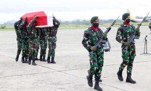 Pangdam Cenderawasih Pimpin Pelepasan Jenazah Kabinda Papua