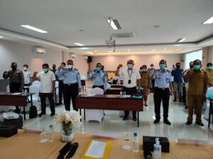 Tim Pora Kabupaten Jayapura Gelar Rapat Bahas Sistem Pengawasan Orang Asing
