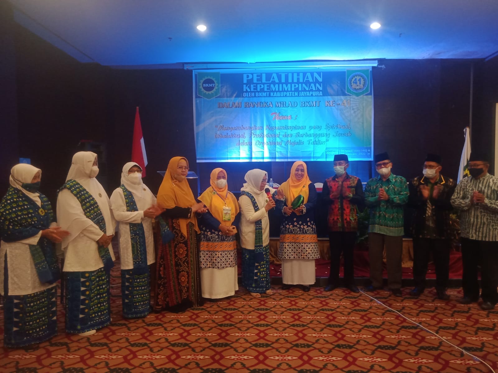 BKMT Kabupaten Jayapura Gelar Pelatihan Kepemimpinan Kader 1 WhatsApp Image 2022 01 31 at 20.10.19