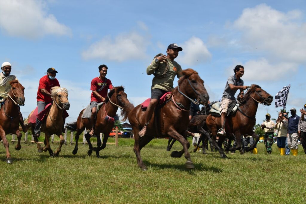 Lomba Pacuan Kuda Sambut HUT ke -120 Kabupaten Merauke