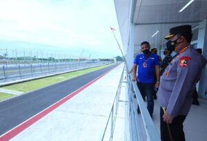 Kapolri Cek Kesiapan Pelaksanan Pramusim MotoGP Mandalika 2022