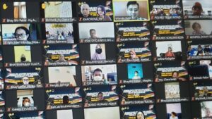 Cegah Penyebaran Omicron, Polda Papua Barat Gelar Seminar Melalui  Zoom