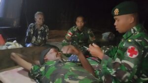 Terbaring Sakit, Partigen Wonda: Terima Kasih Satgas TNI 412/Kostrad