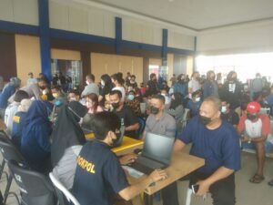 Gencar Gelar Vaksinasi Presisi di Kota Jayapura, Walikota BTM: Terima Kasih Kapolda Papua