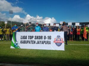Turnamen Liga Top Skor Papua U-16 Kabupaten Jayapura Resmi Dimulai