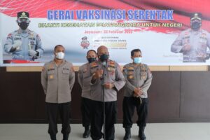 Polda Papua Fokus Percepatan Penanganan Vaksinasi di Lima Wilayah Transit