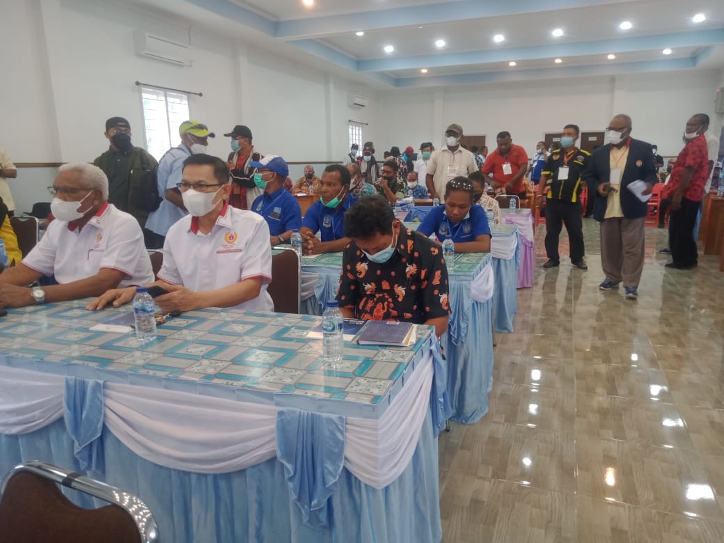 KONI Kabupaten Jayapura Gelar Rakerkab Bahas Program Kerja dan Pokrab II 9 WhatsApp Image 2022 02 24 at 18.27.50