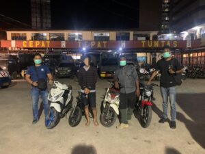 Polisi Tangkap Spesialis Curanmor dan Penadah di Kota Jayapura