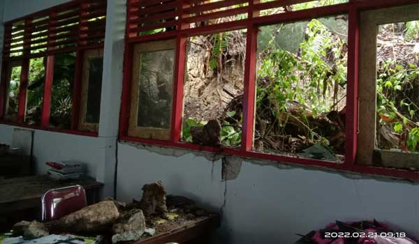 kerusakan skolah