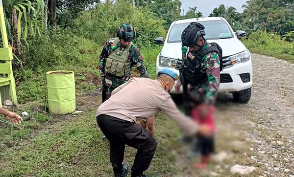 Anggota Koramil Yalimo Dibantai2 Anak Potong jari