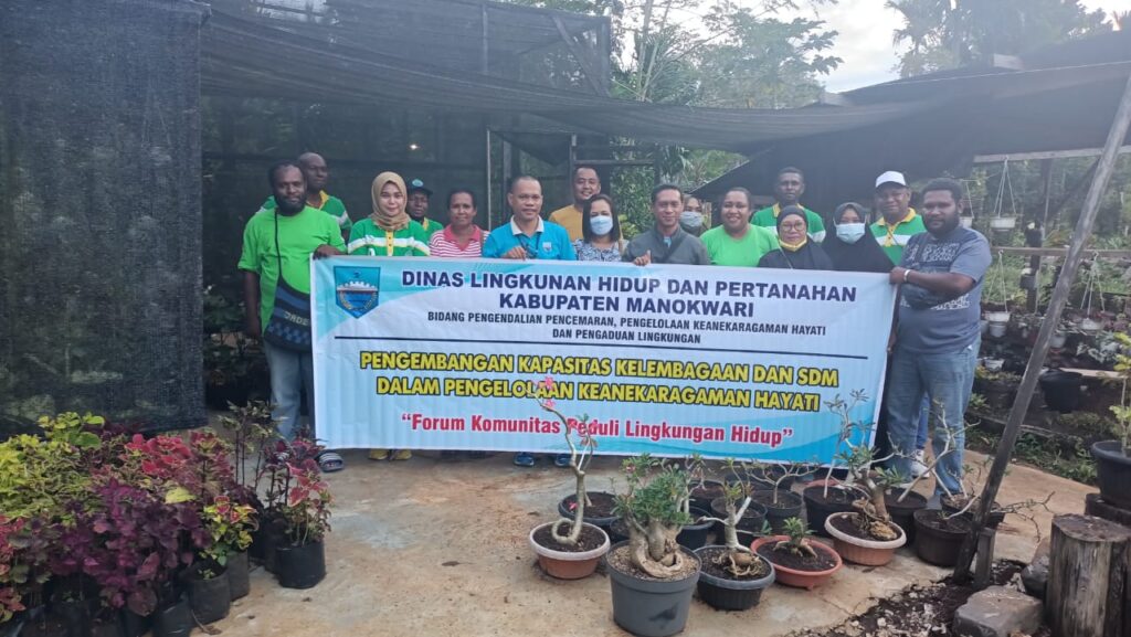 DLHP Manokwari bersama KPTH-PB, Programkan Festival Tanaman Hias