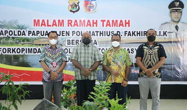 Ramah Tamah Bersama Forkopimda Mappi, Kapolda Papua Sampaikan Ini