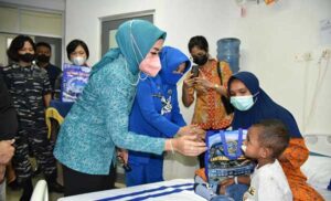 Lantamal IX Ambon Gandeng YCCC Operasi 28 Pasien Bibir Sumbing
