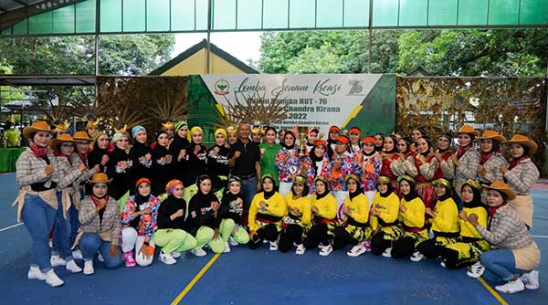 Lomba Senam Kreasi HUT 76 Persit KCK