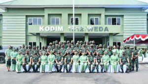 Kunjungi Kodim Weda, Pangdam: Prajurit Harus Jadi Solusi Ditengah Masyarakat