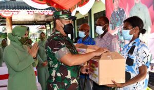 Kunker Perdana ke Merauke, Pangdam Cenderawasih Gelar Baksos