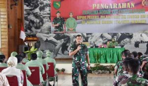 Usai Gelar Baksos, Pangdam Cenderawasih Beri Arahan – Tinjau Perumahan Prajurit