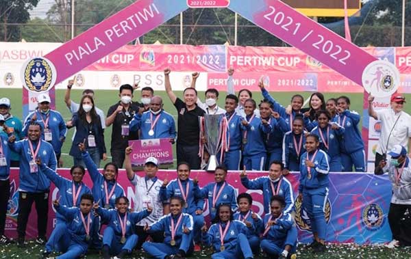 Papua Kampiun Piala Pertiwi